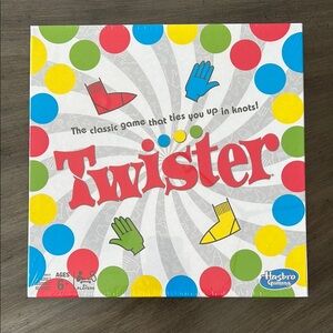 Hasbro Twister Game with Colorful Dots